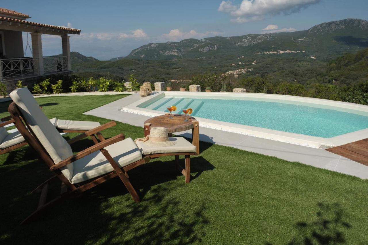 Willa Koukoutsa House With Swimming Pool Corfu Sokraki Sokrákion Zewnętrze zdjęcie