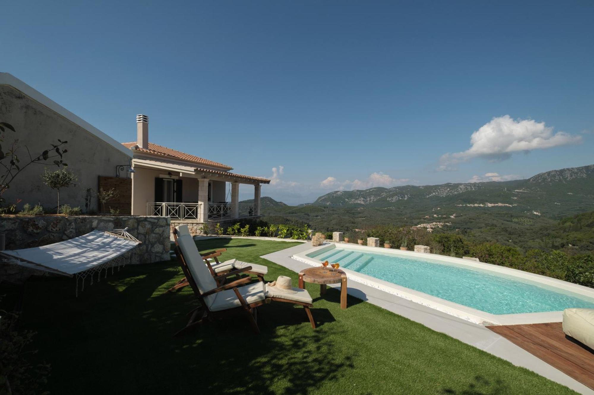 Willa Koukoutsa House With Swimming Pool Corfu Sokraki Sokrákion Zewnętrze zdjęcie